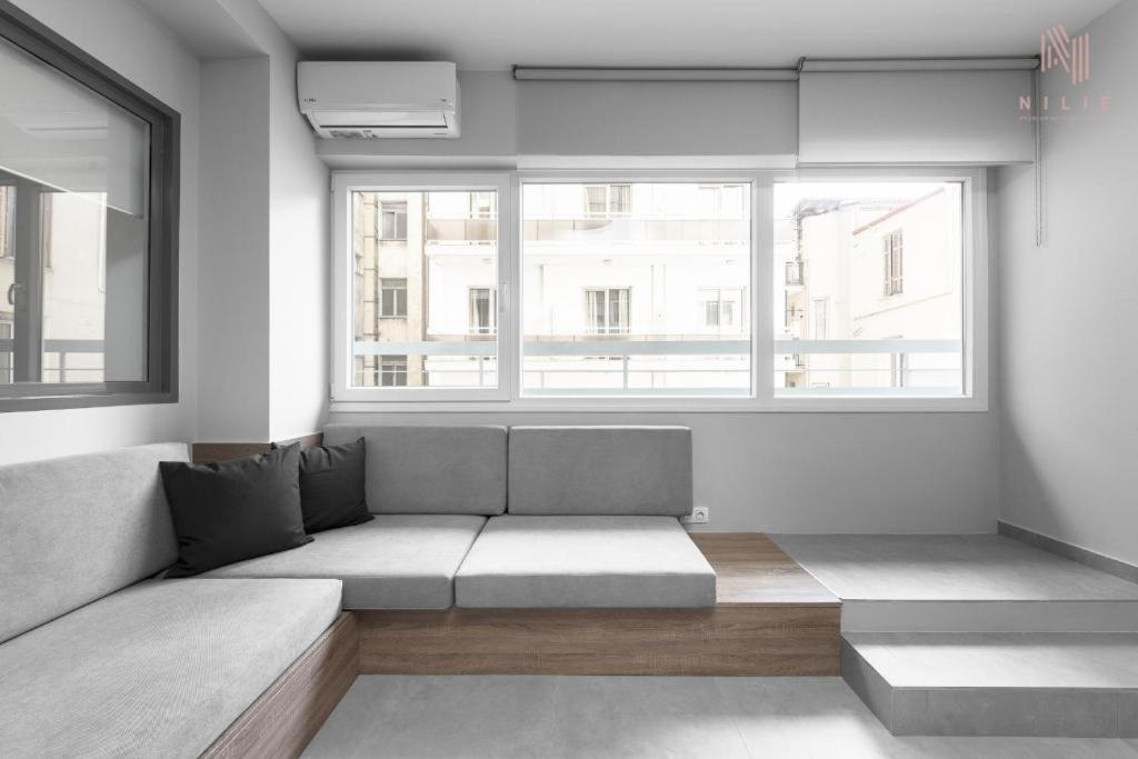 Big Apple Aprts, Nilie Hospitality Mgmt Apartment Tesalonika Bagian luar foto