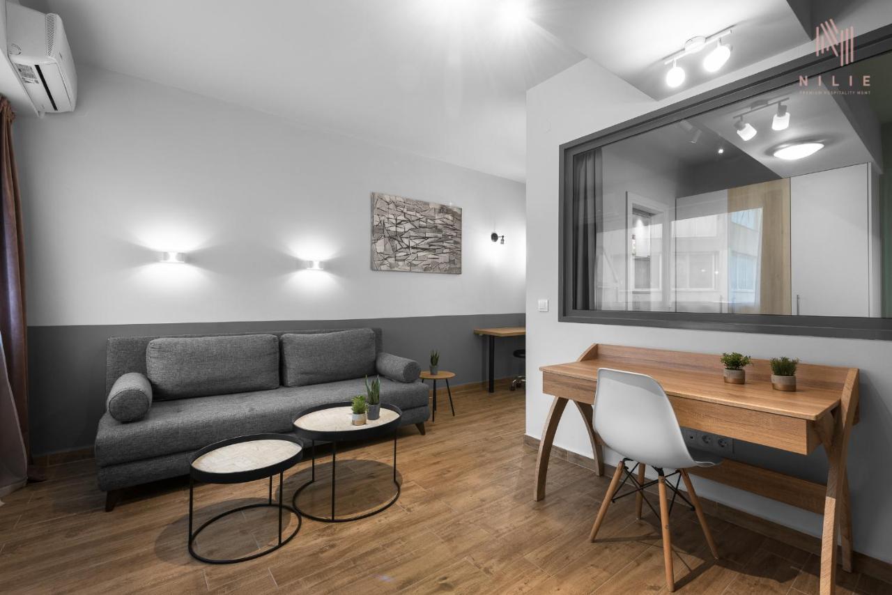 Big Apple Aprts, Nilie Hospitality Mgmt Apartment Tesalonika Bagian luar foto