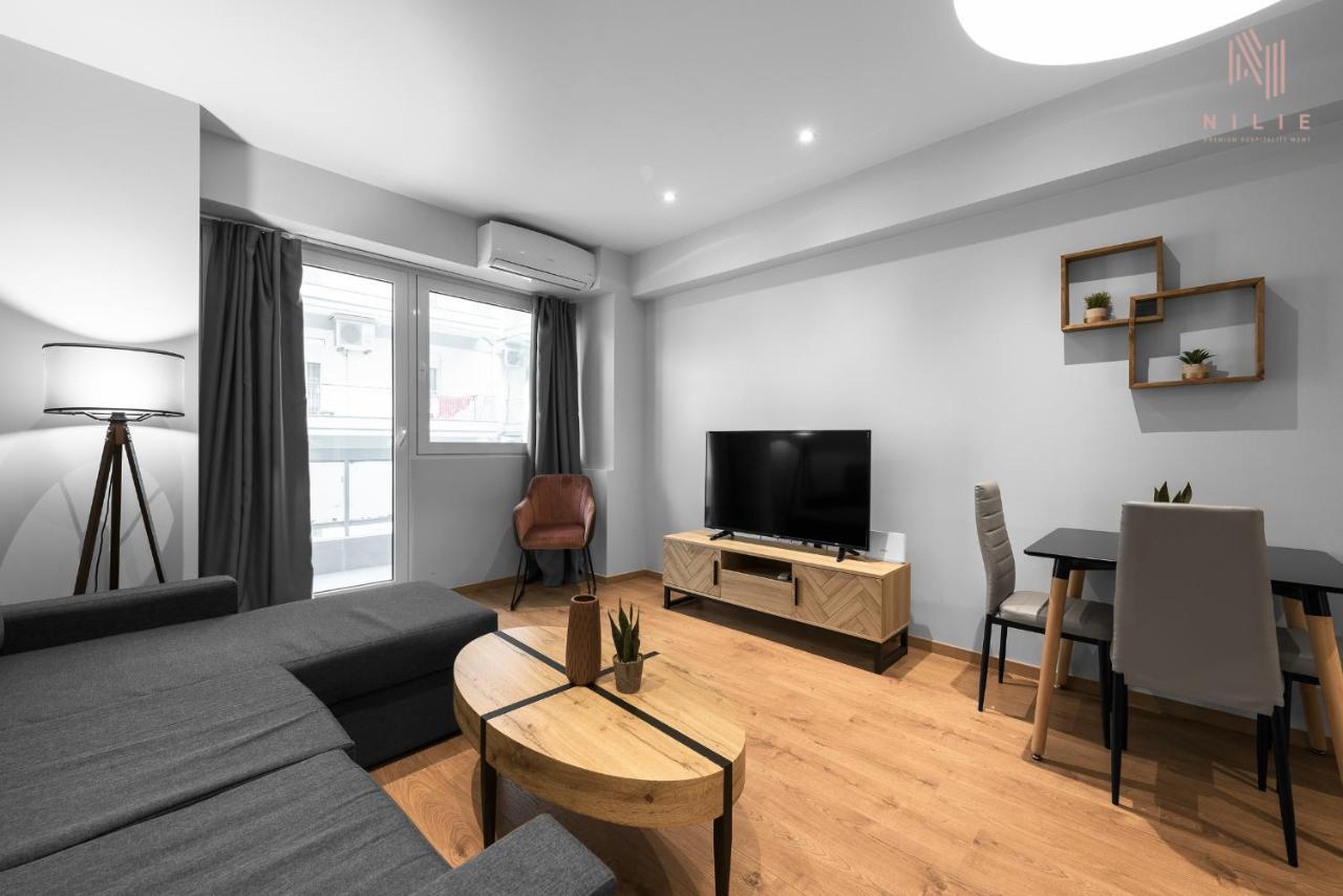 Big Apple Aprts, Nilie Hospitality Mgmt Apartment Tesalonika Bagian luar foto