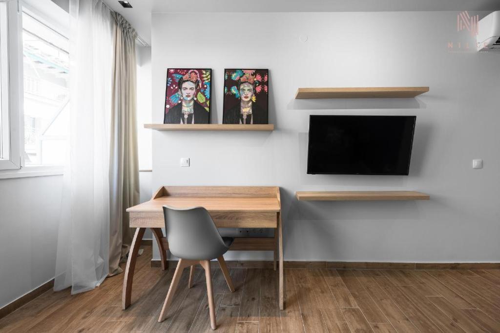Big Apple Aprts, Nilie Hospitality Mgmt Apartment Tesalonika Bagian luar foto