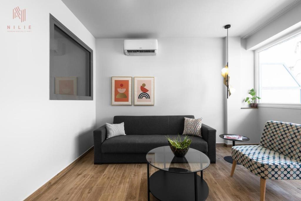 Big Apple Aprts, Nilie Hospitality Mgmt Apartment Tesalonika Bagian luar foto