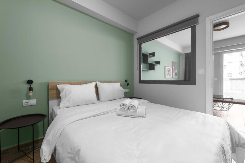 Big Apple Aprts, Nilie Hospitality Mgmt Apartment Tesalonika Bagian luar foto