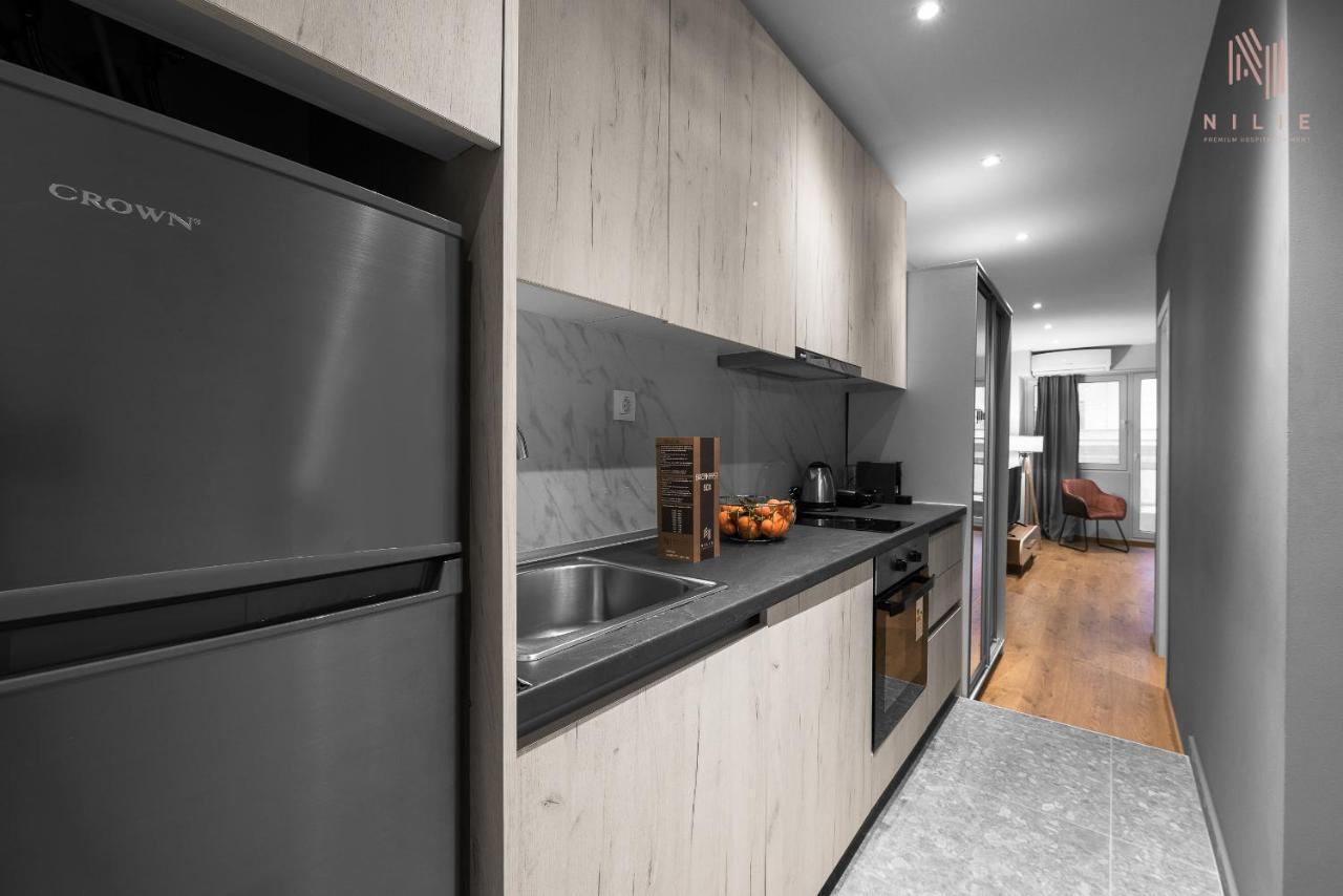 Big Apple Aprts, Nilie Hospitality Mgmt Apartment Tesalonika Bagian luar foto