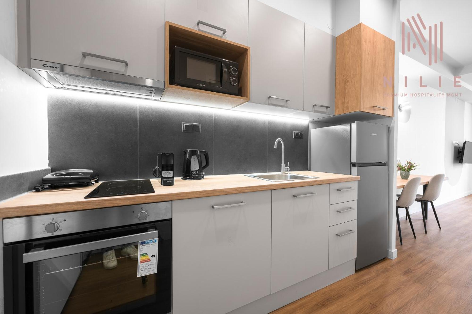 Big Apple Aprts, Nilie Hospitality Mgmt Apartment Tesalonika Bagian luar foto